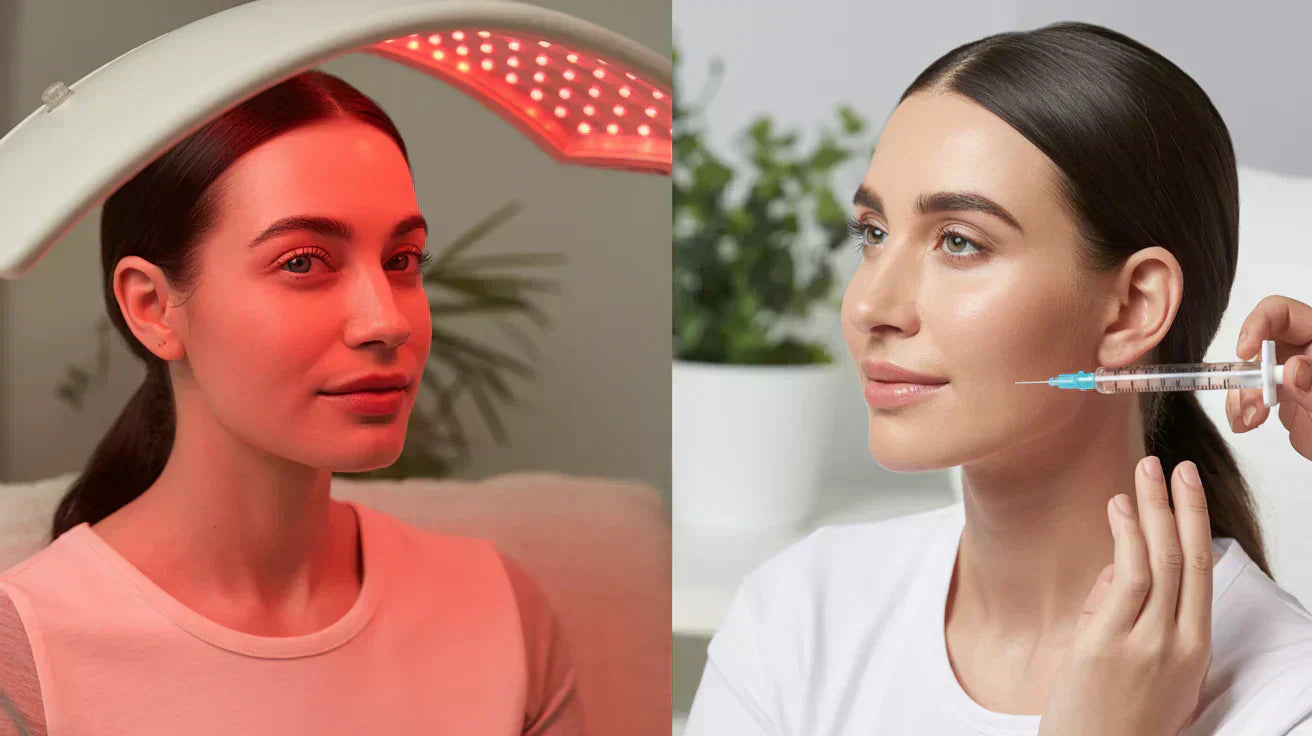 Red light therapy or Botox? Discover which treatment suits your skin goals, lifestyle, and budget in this expert-backed, easy-to-follow guide.