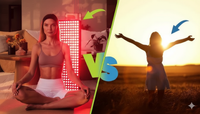 Sunlight vs Red Light Therapy by Glaminor
