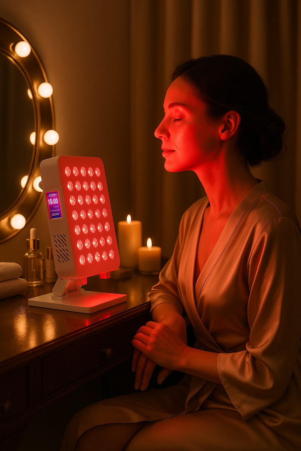 Glaminor RL60S Red Light Therapy Panel – Pain Relief & Skin Vitality