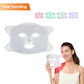 Glaminor Quad LED Red Light Therapy Mask – Anti-Aging & Acne Multi-Color Facial Device (Infrared + Blue Light)